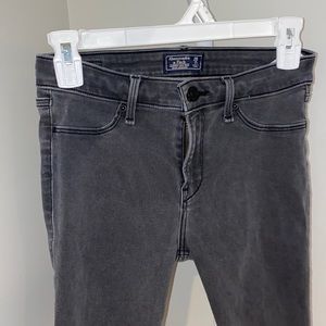 Abercrombie and Fitch black jeans size 26